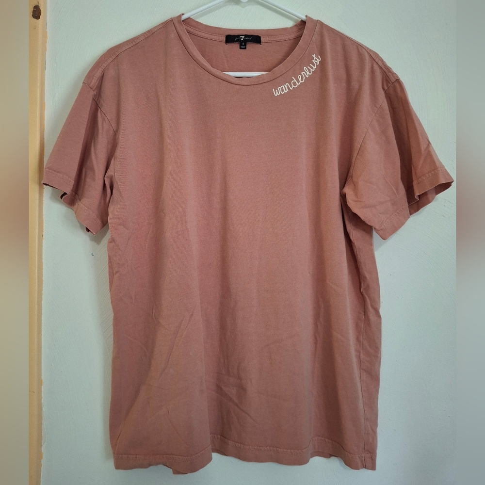 7 for All Mankind Wanderlust Short Sleeve Tee